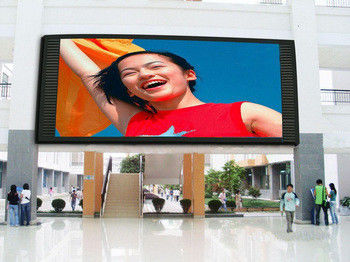 Buiten P10 LED Display 10 mm Pixel Pitch 5000cd/m2 Helderheid