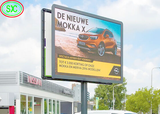 P6 P8 P10 Outdoor Advertising Waterdicht 960x960mm kast Vaste led-bord led commercieel reclame scherm