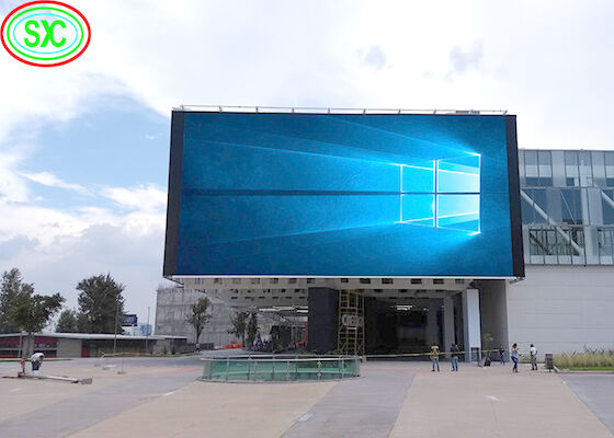 P6 P8 P10 Outdoor Advertising Waterdicht 960x960mm kast Vaste led-bord led commercieel reclame scherm