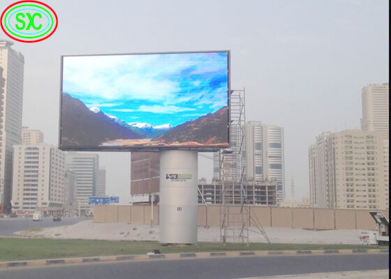 P6 P8 P10 Outdoor Advertising Waterdicht 960x960mm kast Vaste led-bord led commercieel reclame scherm