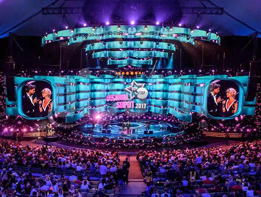 P3.91 500x500mm IP65 waterdicht LED-display 5000cd/m2 Helderheid