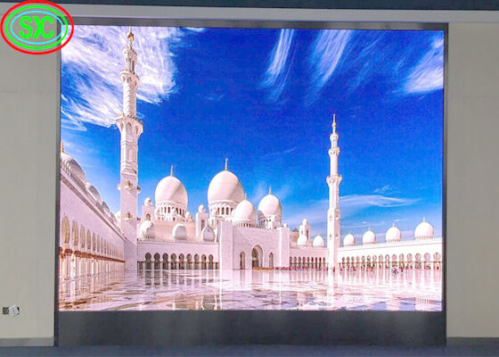 SMD P3.91 P4.81 Indoor Led Video Wall Background 500*1000mm Kasten podium led scherm