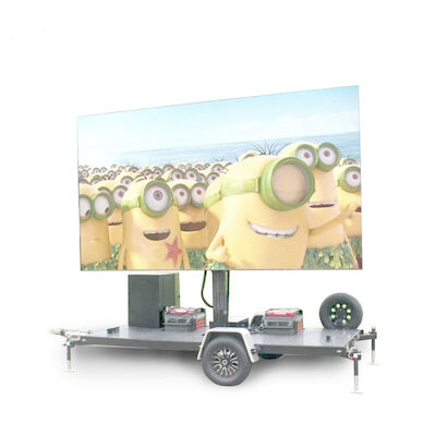 P10 Reclamevoertuig Touring Mobile Outdoor Waterdicht LED Video Wand Auto Cinema