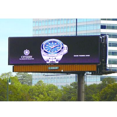 Stadion Highway Advertising Hoog helderheid Outdoor Full Color P10 LED Video Wandpaneel Met Kolom