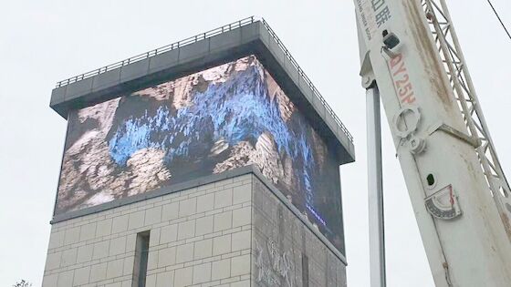 Buiten waterdicht IP65 Full Color P10 LED Display video wall CE Rohs goedgekeurd