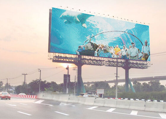 Hoge helderheid Helder beeld P6 2x3m Reclame Outdoor Full Color Led Display Screen