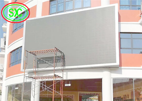Buitenbouw P6 SMD Reclame Billboard Grote warmteafvoer Volle kleur