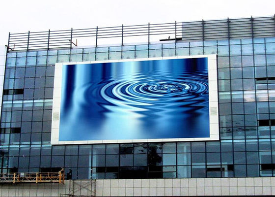 P10 Buiten LED-scherm 10 mm Pixel Pitch 5000cd/m2 Helderheid