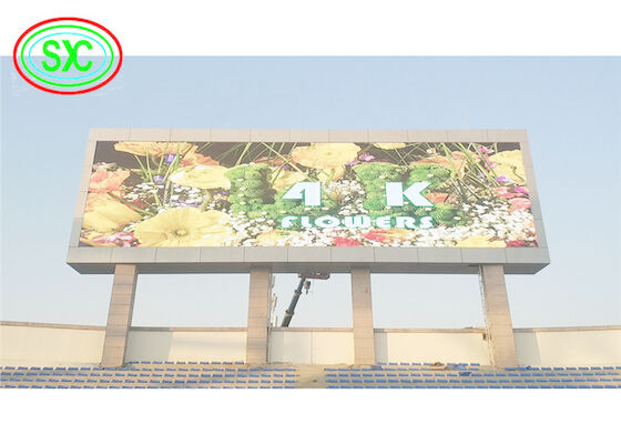 Buitenbouw P6 SMD Reclame Billboard Grote warmteafvoer Volle kleur