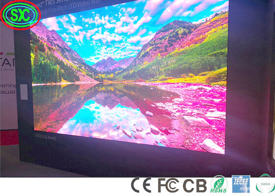 FCC 400W/m2 Vaste indoor LED Display Pitch 2,5 mm indoor full color led display