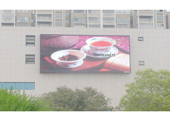 SMD IP65 Outdoor Full Color LED Display Screen P10 Gebouw Advertentie LED Billboard