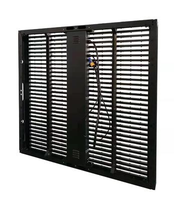 Goede prijs 75% van LEIDENE van het transparantiep3.91 Glas de Affiche SMD3528 Gordijnwifi online