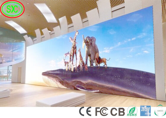 Full Color Indoor LED Die-Cast Aluminium Solid Wall Display P5 High Definition