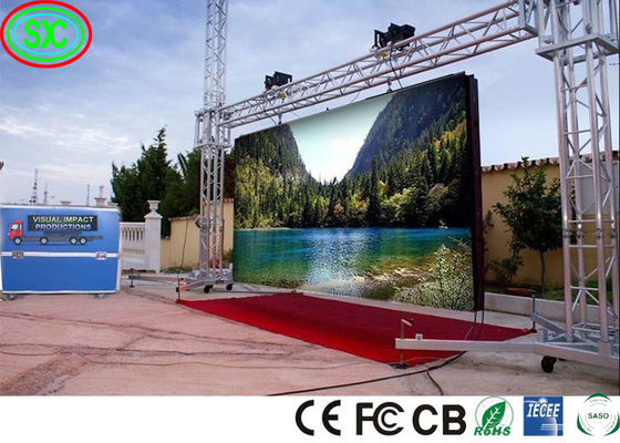 Goede prijs LED-scherm Indoor outdoor rental rgb groot P2 P2.5 P3.91 led event screen panel smd 2.9mm led digitaal scherm online