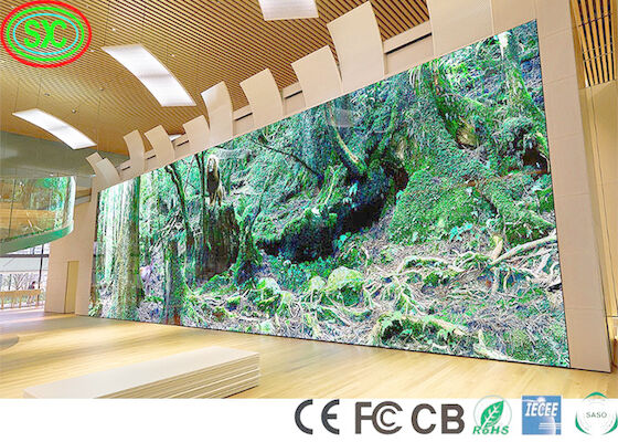 500 cd/m2 P1.5 P1.8 P1.9 Reclame Rgb led Panel 250000dots/m2 led scherm buitenreclame
