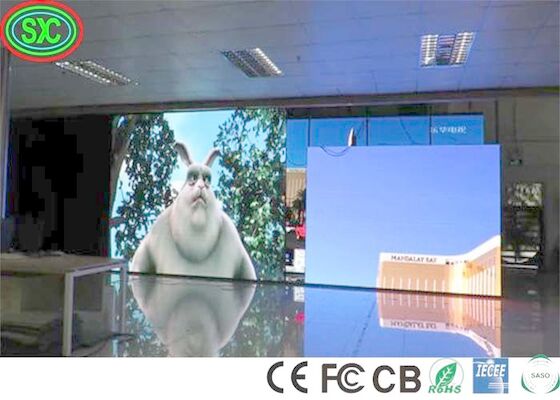 1R1G1B P4 SMD1921 6500cd/M2 Led Video Panel Verhuur P4 led display