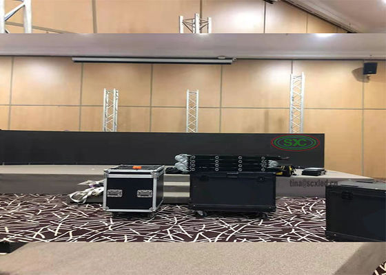 Fijne toonhoogte P2 Indoor Full Color LED Video Wall 2mm Pixel Pitch 250000 Pixels/M2