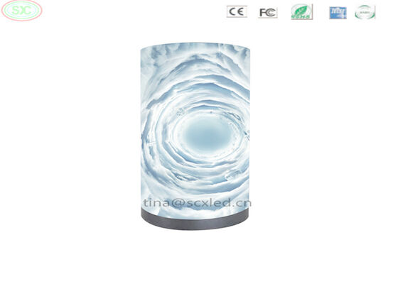 P4 Curving LED Video Screen Curtain Flexible Led Display Module volkleur