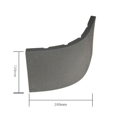 P4 Curving LED Video Screen Curtain Flexible Led Display Module volkleur