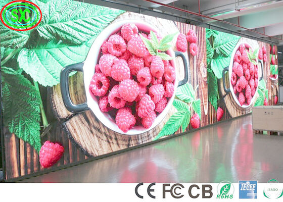 IECEE 1300cd/m2 Stage Rental Led Backdrop P3.91 SMD2121 full color led display scherm
