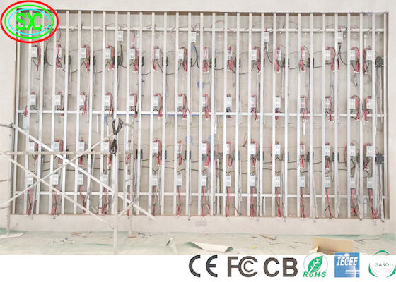 RS485 P2 P3 P4 SMD2121 Reclame LED Video Wall IECEE full color led display screen led video wall
