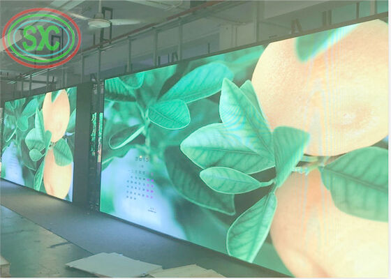 Hoge helderheid Full Color RGB P6 LED Verhuur scherm 960Mm X 960Mm Indoor Cabinet