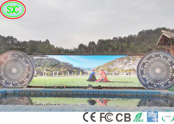 P3.91 6000nits Waterdicht LED-display SMD2121 HUB