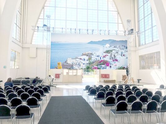 Indoor P2.5 Huur HD Full Color Led Display Bühnenachtergrond Led Display Groot scherm