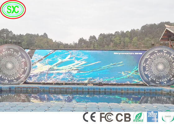 RGB 6000nits SMD3535 Outdoor Advertising Led-schermen P8 leidden commercieel reclamescherm