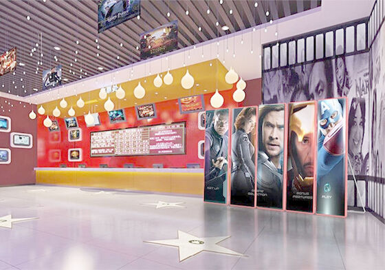 Indoor P2.5 Led Poster Advertising Board LED Display Screen 4G WiFi USB Control Volle kleur
