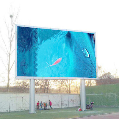 Advertentie Vaste installatie 6500cd Hoog helder P6 Buiten Full Color Led Screen