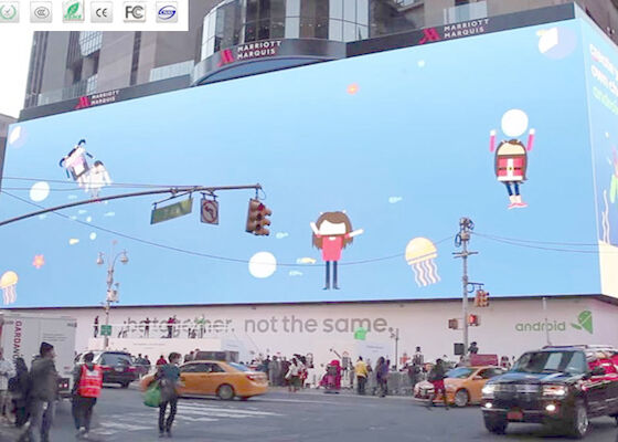 Full Color LED Reclame Billboard P10 Outdoor Led Display Voor winkelcentrum Vaste installatie