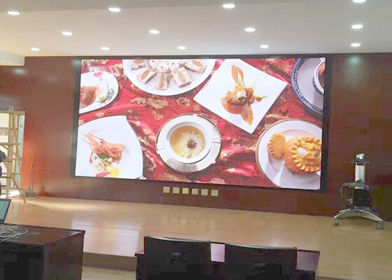 Magnetisch P3 Full Color Indoor Led Video Wall Display Screen 1R1G1B voor vaste installatie