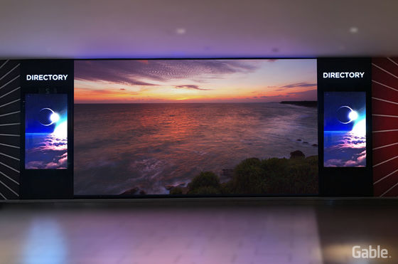 Magnetisch P3 Full Color Indoor Led Video Wall Display Screen 1R1G1B voor vaste installatie