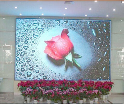 Magnetisch P3 Full Color Indoor Led Video Wall Display Screen 1R1G1B voor vaste installatie
