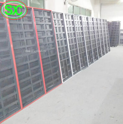 Indoor P3 Portable Led Poster Screen Full Color met aluminiumkas met die-casting