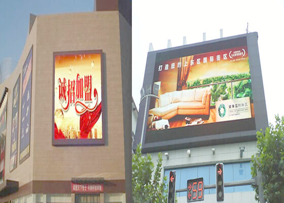 Full Color P6 Buitenbouw Straat Billboard Video Muur Grote LED Reclame Display Scherm