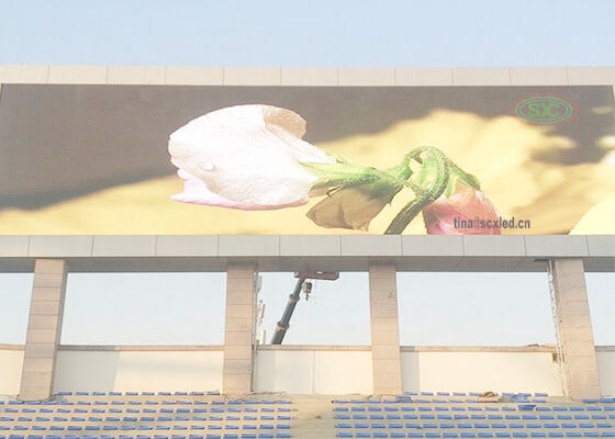 Buiten waterdicht, hoge temperatuur bestand, volkleurig LED-advertentie scherm