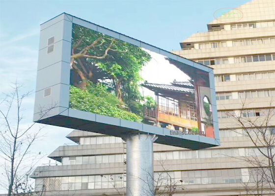 Buiten waterdicht, hoge temperatuur bestand, volkleurig LED-advertentie scherm