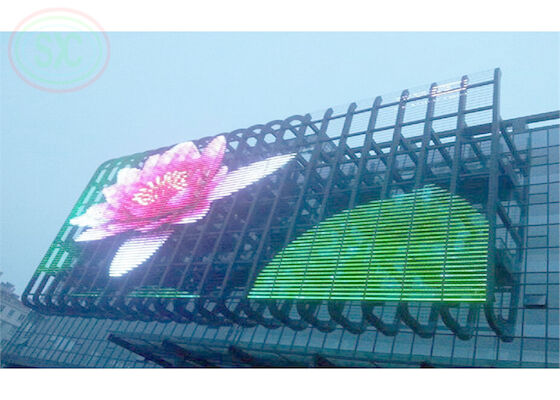 Waterdicht zichtbaar binnenshuis G3.91-7.82 doorzichtig LED-display LED-wand LED-billboard