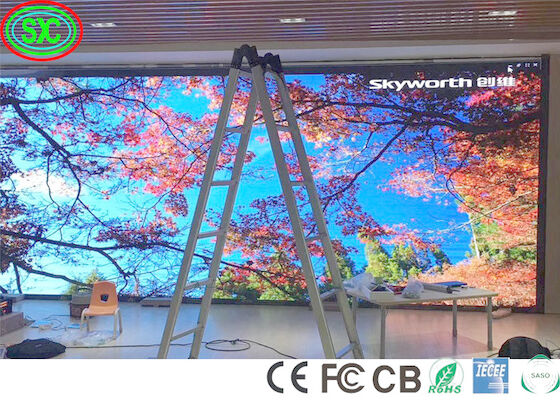 P3.91 Indoor stage full color rental led display high-end die casting aluminium kast achtergrond scherm podium led scherm