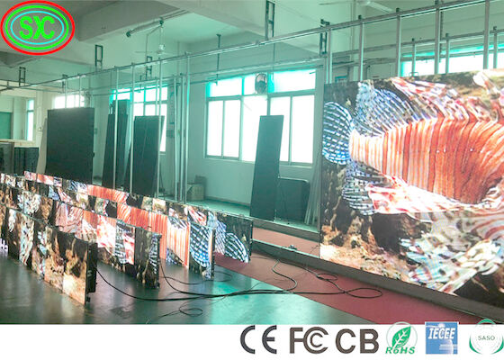 P3.91 1R1G1B SMD2121 Indoor Stage LED Display 65410 Dots/Sqm full color led display