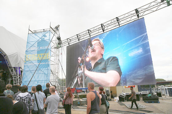 P4.81 Full Color Rental/Die-Casting Aluminium Cabinet Stage LED Display HD 1/13 Scan Mode Buiten
