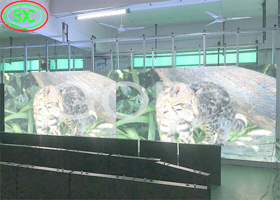 Ultra-helder, smeervrij gegoten aluminium scherm RGB P2.5 7500cd/m2 Indoor Advertising LED Display