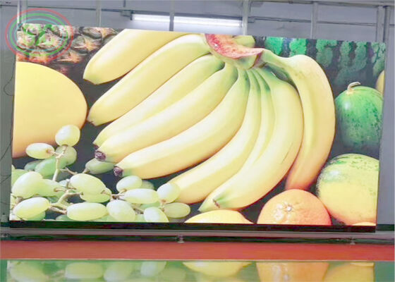 Ultra-helder, smeervrij gegoten aluminium scherm RGB P2.5 7500cd/m2 Indoor Advertising LED Display