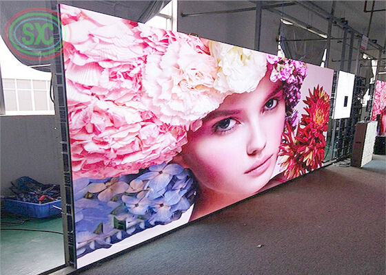 Hoge vernieuwingsgraad Indoor High Quality Stage Event Performance Flexible LED Wall
