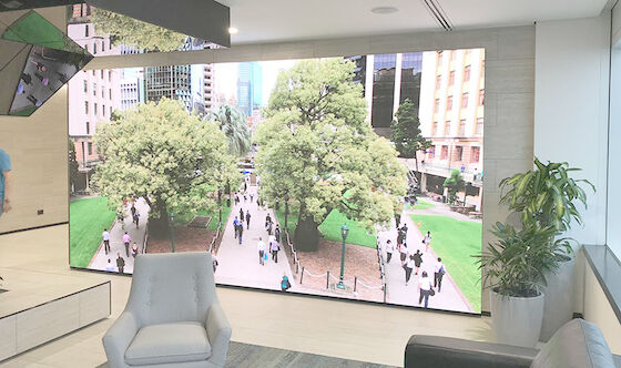 Fijne toonhoogte hoge resolutie en helderheid P1.875 Indoor Giant LED Display Full Color billboards