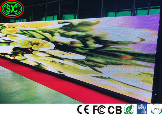 1R1G1B IECEE Advertentie LED-scherm SMD3535 Bühnenachtergrond Led-scherm volkleurend led-scherm