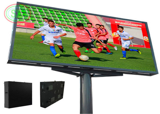 Goede prijs Groot Openluchtp8 geleid aanplakbord met het staalkabinet 1024*1024mm van het Kolomijzer online