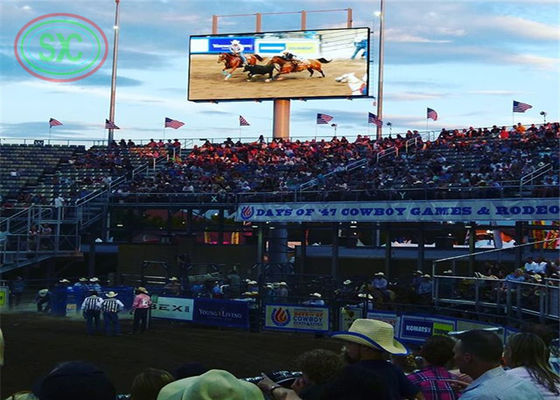 60Hz Frame Rate Koudgewalst staal Sportstadion LED scoreborden voor wedstrijden